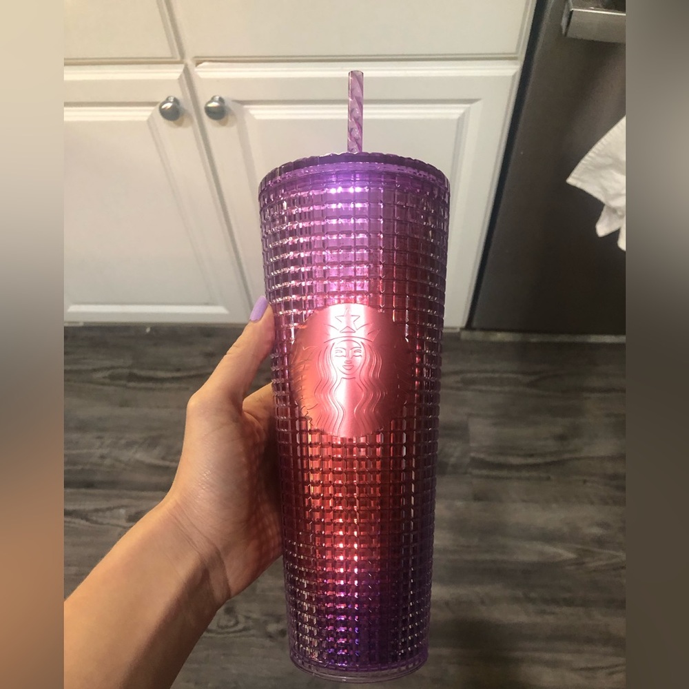 NWT Starbucks grid tumbler